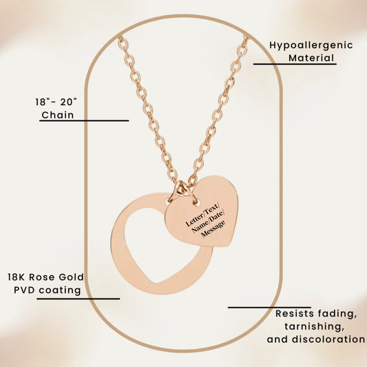 18K Rose Gold PVD Pic