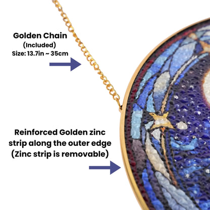 gold chain and border