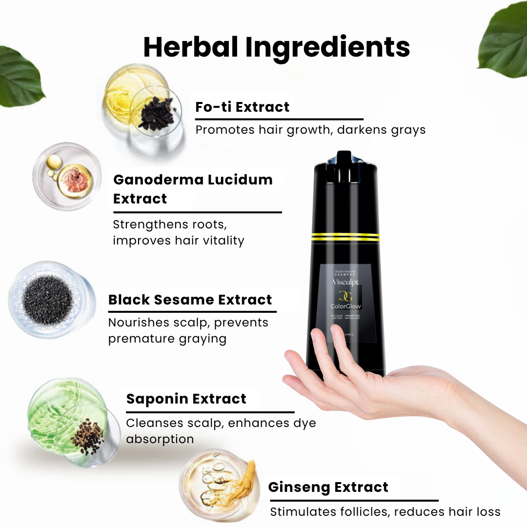 Visculpt's ColorGlow Hair Dye Shampoo